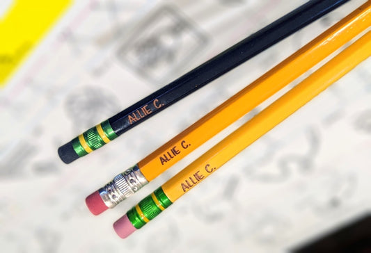 Custom Engraved Wooden Pencils