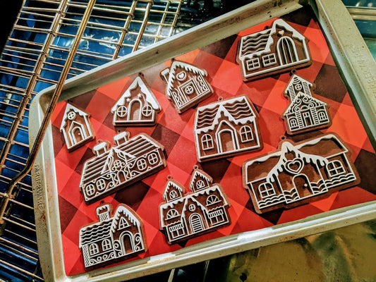 Gingerbread House Ornaments