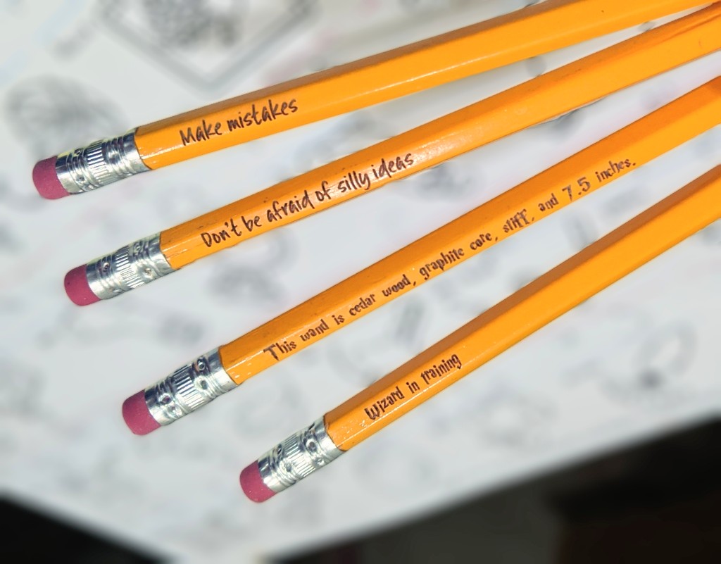 Custom Engraved Wooden Pencils