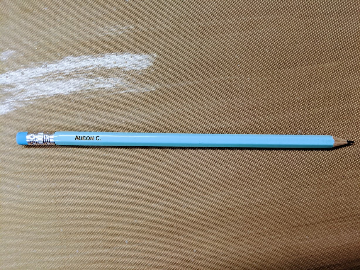 Custom Engraved Wooden Pencils